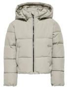 Kogdolly Life Sht Puffer Jacket Otw Noos Toppatakki Cream Kids Only