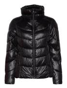 Cathrin Jacket Vuorillinen Takki Topattu Takki Black Jofama