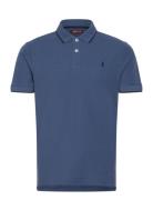 River Reg Cot Pq Mcs M Polo Tops Polos Short-sleeved Navy MCS