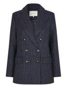Albertadea Blazers Double Breasted Blazers Navy Dea Kudibal