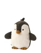 Berto Penguin Teddy Toys Soft Toys Stuffed Animals Multi/patterned Lie...