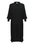 Kcmiriam Ami Dress Polvipituinen Mekko Black Kaffe Curve