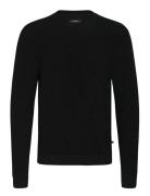 Malagoon Tops Knitwear Round Necks Black Matinique
