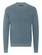 Malagoon Tops Knitwear Round Necks Blue Matinique