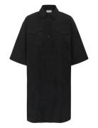 Magnillesz Dress Polvipituinen Mekko Black Saint Tropez