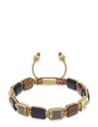 The Dorje Flatbead Collection - Matte Onyx And Brown Tiger Eye Ranneko...