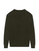 Matriton Tops Knitwear Round Necks Khaki Green Matinique