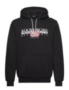 B-Aylmer H Wint Tops Sweat-shirts & Hoodies Hoodies Black Napapijri