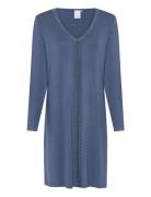 Jacqueline Longsleeved Dress Yöpaita Blue CCDK Copenhagen