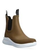 Rubber Boots Ankel Kumisaappaat Kengät Beige Ilse Jacobsen