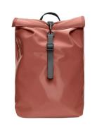 Rolltop Rucksack Mini W3 Reppu Laukku Pink Rains