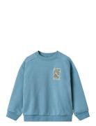 Sweatshirt L/S Badge Sander Tops Sweat-shirts & Hoodies Sweat-shirts B...