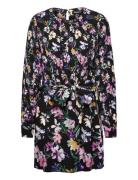 Flor Acrilica Lyhyt Mekko Black Desigual