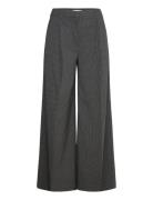 Lupon Bottoms Trousers Wide Leg Grey Munthe