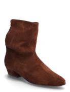 Vully 20 Shoes Boots Ankle Boots Ankle Boots With Heel Brown Anonymous...
