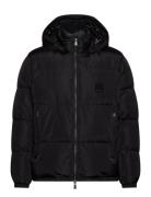 Down Jacket Vuorillinen Takki Topattu Takki Black Armani Exchange