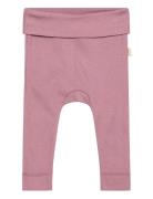 Ppdi Fold Leggings Noos Bottoms Leggings Pink Petit Piao