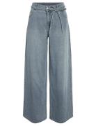 Nmmaisy Nw Belt Loose Jeans Bs031Lb Bottoms Jeans Wide Blue NOISY MAY