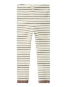 Nmfnette Slim Legging Bottoms Leggings Cream Name It