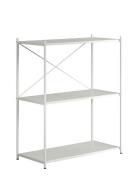 Arturo 3-Tier Shelf Module Home Furniture Shelves White Novoform