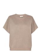 Fqani-Pu-Bat Tops Knitwear Jumpers Brown FREE/QUENT