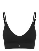 Bralette Seamless Lingerie Bras & Tops Soft Bras Bralette Black HUGO