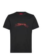 Didug Tops T-shirts Short-sleeved Navy HUGO