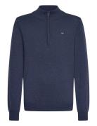 Freddy Half-Zip Sweater Tops Knitwear Pullovers Navy Lexington Clothin...