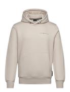 Bowman Logo Hooo Tops Sweat-shirts & Hoodies Hoodies Cream Sail Racing