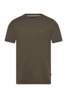 Thompson 01 Tops T-shirts Short-sleeved Khaki Green BOSS