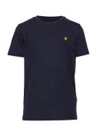 Classic T Tops T-shirts Short-sleeved Blue Lyle & Scott Junior