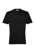 Cfnilo Midweight Tee Tops T-shirts Short-sleeved Black Casual Friday