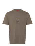 Dugolini Tops T-shirts Short-sleeved Grey HUGO