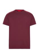 Liam T-Shirt Tops T-shirts Short-sleeved Burgundy HUGO