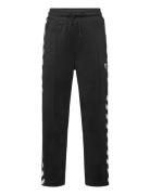 Hmljr Archive Regular Poly Pants Bottoms Sweatpants Black Hummel