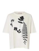 Madoreann Tops T-shirts & Tops Short-sleeved White Masai