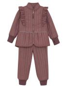 Thermal Set W.glitter Outerwear Thermo Outerwear Thermo Sets Pink En F...