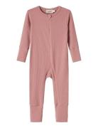 Rompy Zip Pitkähihainen Body Pink MarMar Copenhagen