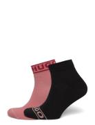 2P Sh Logo Cc W Lingerie Socks Regular Socks Multi/patterned HUGO