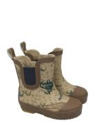 Short Winter Wellies - Aop Shoes Rubberboots High Rubberboots Beige Mi...