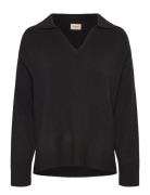 Frbitte Pu 14 Tops Knitwear Jumpers Black Fransa