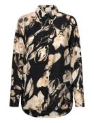 Frariana Sh 7 Tops Shirts Long-sleeved Black Fransa