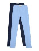 Leggings 2-Pack Bottoms Leggings Blue Creamie