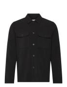 Superflex Overshirt Tops Overshirts Black Lindbergh