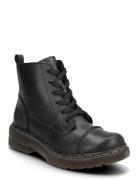 78202 Shoes Boots Ankle Boots Laced Boots Black Rieker