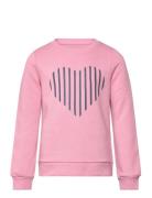 Koglinna Heart O-Neck Sweat Ot Swt Tops Sweat-shirts & Hoodies Sweat-s...