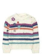 Knitwear Pullover Tops Knitwear Pullovers White Boboli