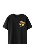 Nkmjeno Pokemon Nreg Ss Top Box Noos Sky Tops T-shirts Short-sleeved B...