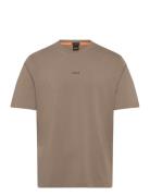 Tchup Tops T-shirts Short-sleeved Brown BOSS