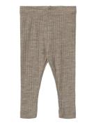Wool Silk Leggings Agi Bottoms Leggings Khaki Green Wheat